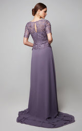 3 of 3 Alyce 27556 Dress Hydrangea-(Blue)