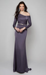 2 of 5 Alyce 27557 Dress Graphite