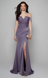 4 of 5 Alyce 27558 Dress Purple-Haze