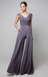 1 of 3 Alyce 27559 Jumpsuit Graphite