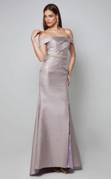 2 of 3 Alyce 27562 Dress Pink-Alabaster