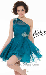 2 of 2 Mac Duggal 81703N Peacock