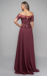 4 of 4 Alyce 27566 Dress Cassis