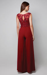 3 of 3 Alyce 27567 Jumpsuit Claret