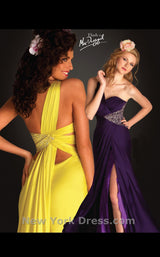 2 of 2 Mac Duggal 6173N Neon Yellow