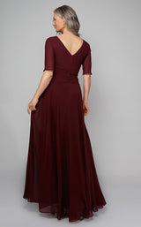 4 of 4 Alyce 27574 Dress Black-Cherry
