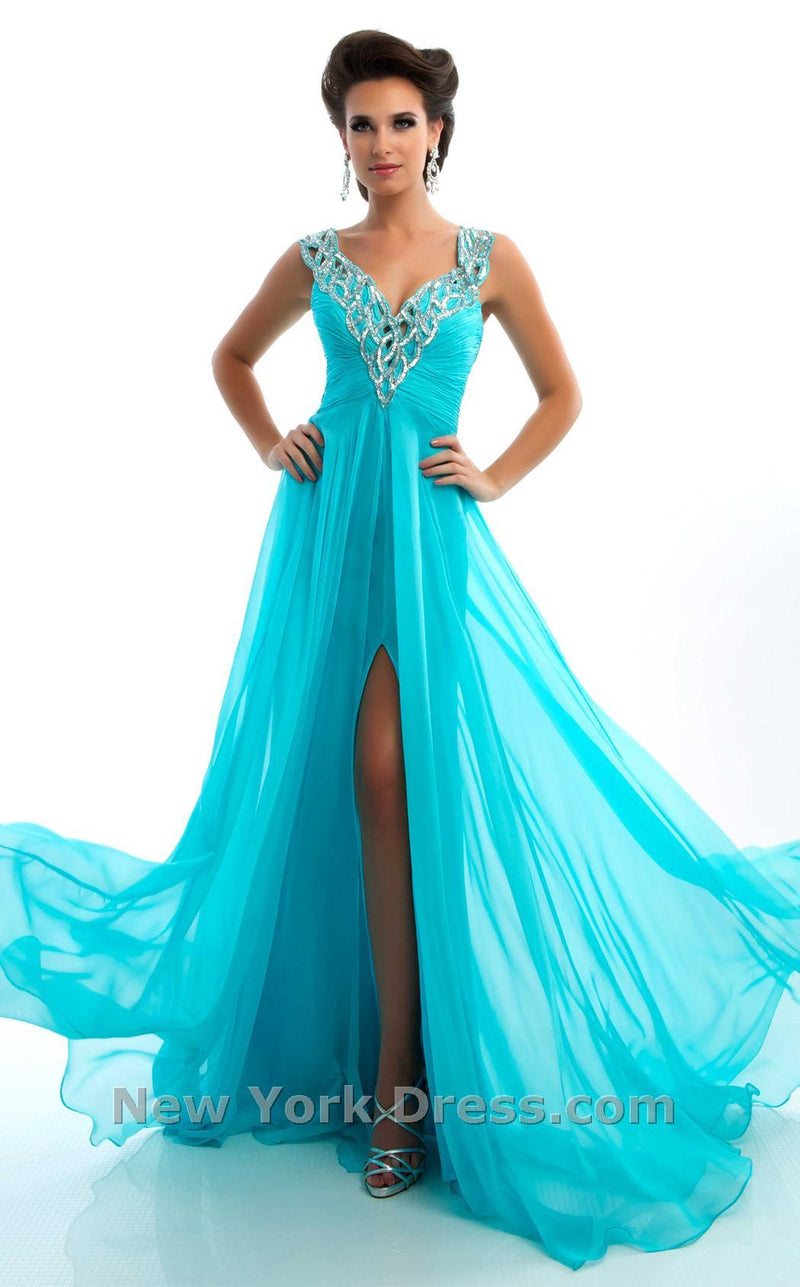 Mac Duggal 6272N Aqua