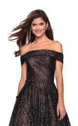 5 of 8 La Femme 27577 Black-Nude