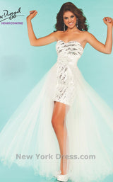 2 of 2 Mac Duggal 6361N White/Silver