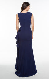 4 of 4 Alyce 27580 Dress Navy