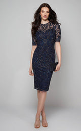 3 of 4 Alyce 27583 Dress Midnight