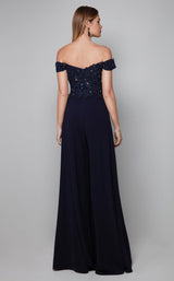 3 of 3 Alyce 27586 Jumpsuit Midnight