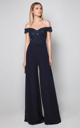 2 of 3 Alyce 27586 Jumpsuit Midnight