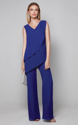 1 of 3 Alyce 27594 Jumpsuit Cobalt