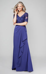 2 of 4 Alyce 27595 Dress Navy