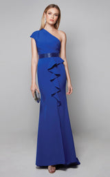 2 of 4 Alyce 27596 Dress Cobalt