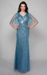 2 of 5 Alyce 27599 Dress Niagara-Blue