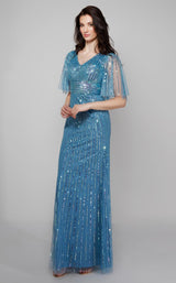 4 of 5 Alyce 27599 Dress Niagara-Blue