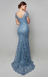 3 of 3 Alyce 27602 Dress French-Blue
