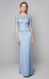 1 of 3 Alyce 27605 Dress Periwinkle