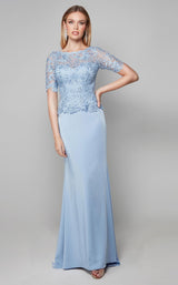 2 of 3 Alyce 27605 Dress Periwinkle