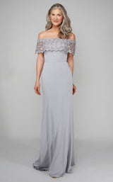 1 of 6 Alyce 27609 Dress Platinum