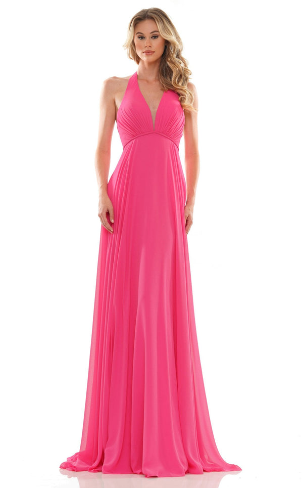 Colors Dress 2760 Dress Hot-pink