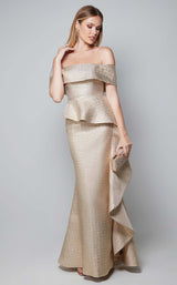 1 of 3 Alyce 27612 Dress Gold
