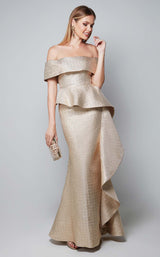 2 of 3 Alyce 27612 Dress Gold