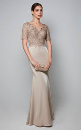 3 of 4 Alyce 27615 Dress Almondine