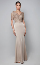 1 of 4 Alyce 27615 Dress Almondine