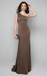 3 of 4 Alyce 27618 Dress Taupe