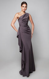 1 of 3 Alyce 27624 Dress Charcoal