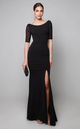 1 of 3 Alyce 27628 Dress Black