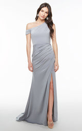 1 of 2 Alyce 27634 Dress Pewter