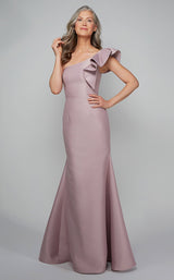 4 of 6 Alyce 27641 Dress Smoke