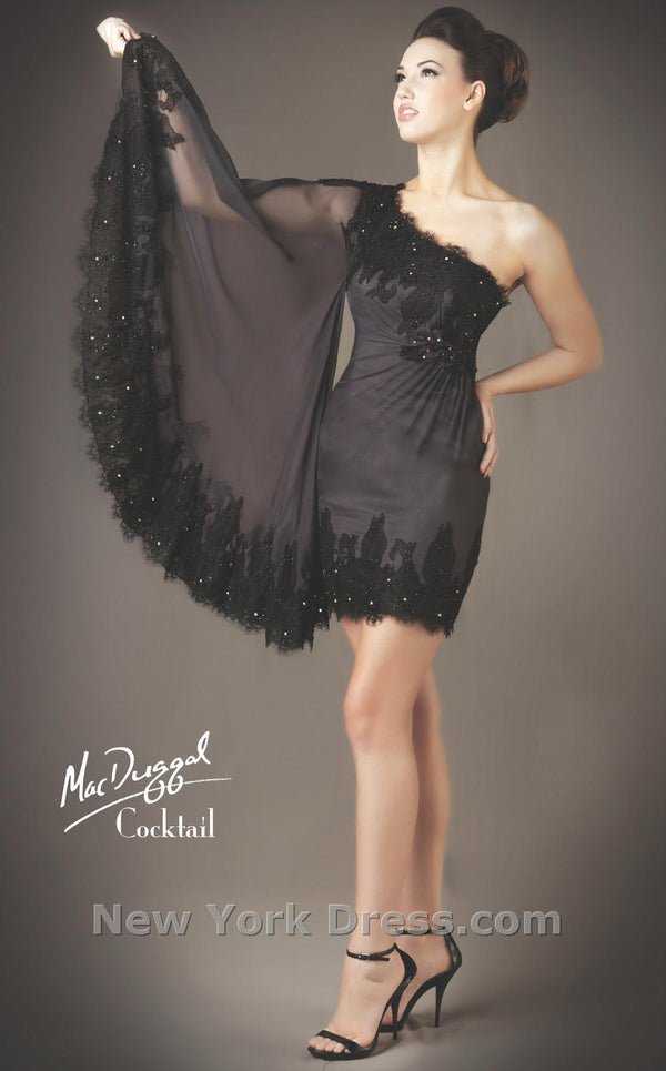 Mac Duggal 61043D Black