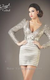 2 of 2 Mac Duggal 61153D Platinum