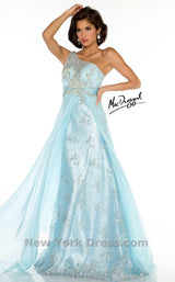 2 of 2 Mac Duggal 78736D Ice Blue