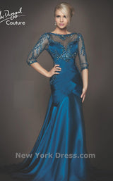 2 of 2 Mac Duggal 78590D Peacock