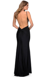 6 of 16 La Femme 28287 Dress Black