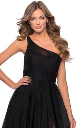 4 of 6 La Femme 28383 Dress Black