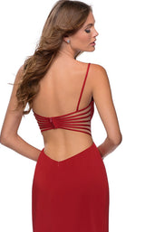 La Femme 28461 Dress Red