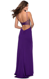 La Femme 28461 Dress Royal-Purple