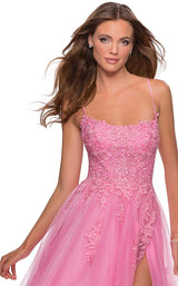 10 of 12 La Femme 28470 Dress Millennial-Pink