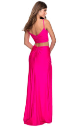 La Femme 28472 Dress Neon-Pink