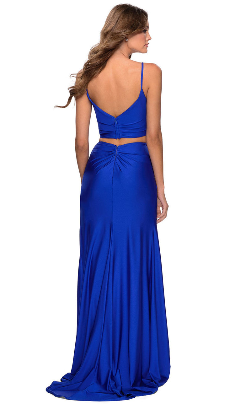 La Femme 28472 Dress Royal-Blue