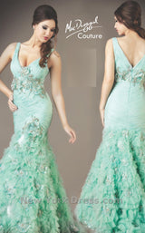 1 of 2 Mac Duggal 78514D Aqua