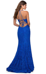 La Femme 28548 Dress Royal-Blue