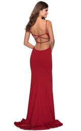 La Femme 28567 Dress Red